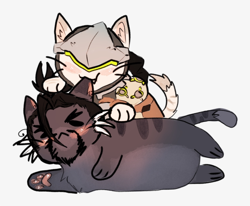 Handsome - Mcgenji - Kitties - Mcgenji - Oni, transparent png download