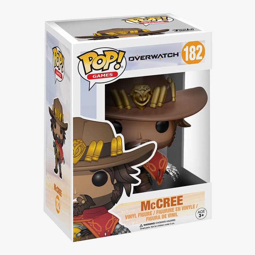 Descripción - Overwatch Mccree Pop! Vinyl Figure, transparent png download