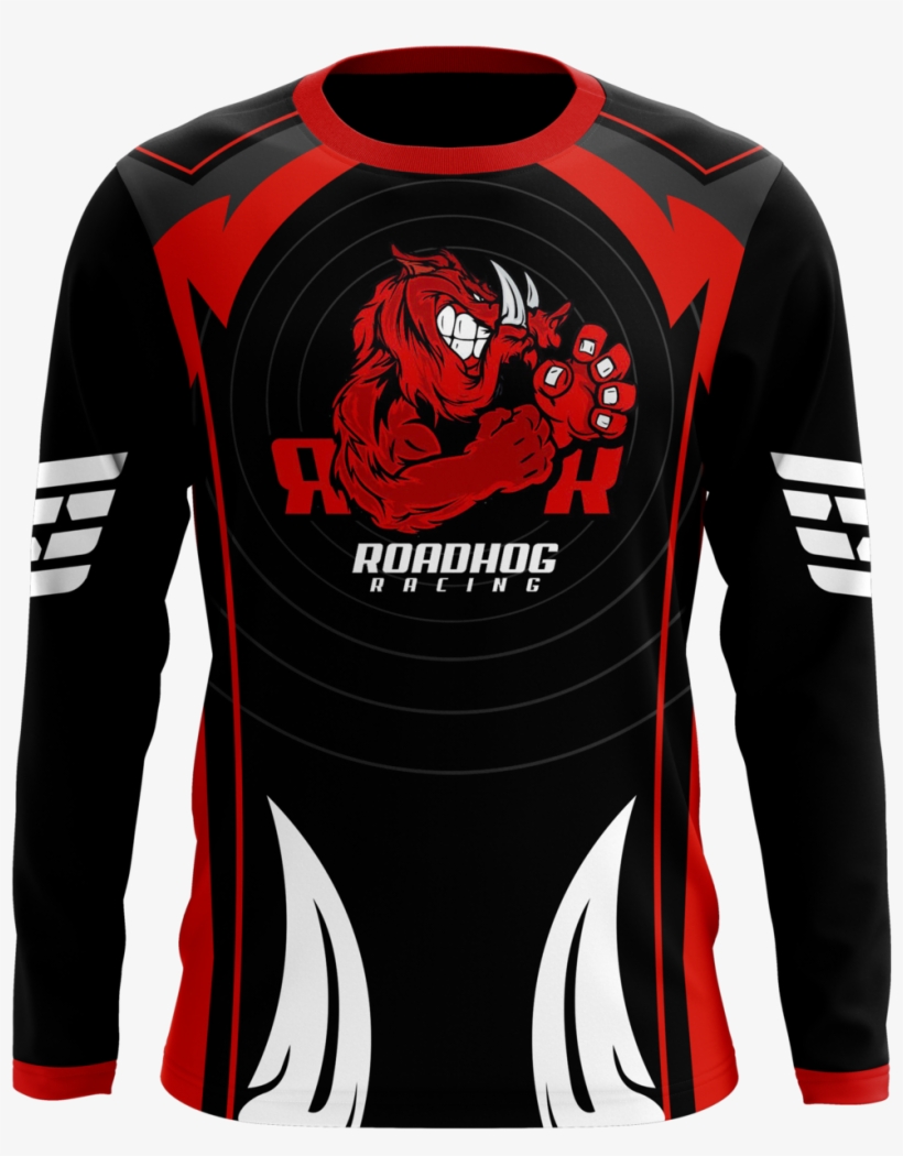 Roadhog Long Sleeve Jersey - Sleeve, transparent png download
