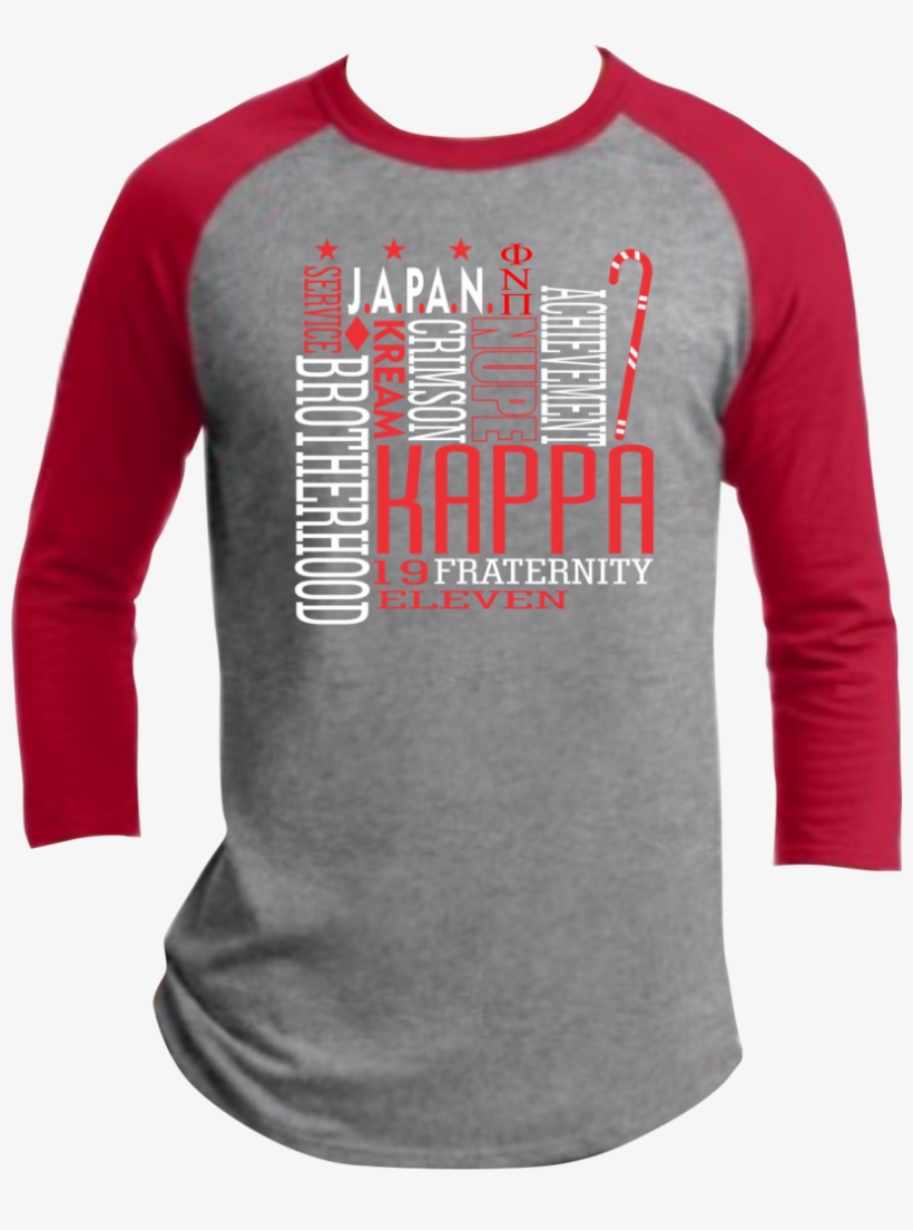 Kappa Pride Tee - Mens Raglan Breast Cancer Awareness Shirt Think Pink, transparent png download