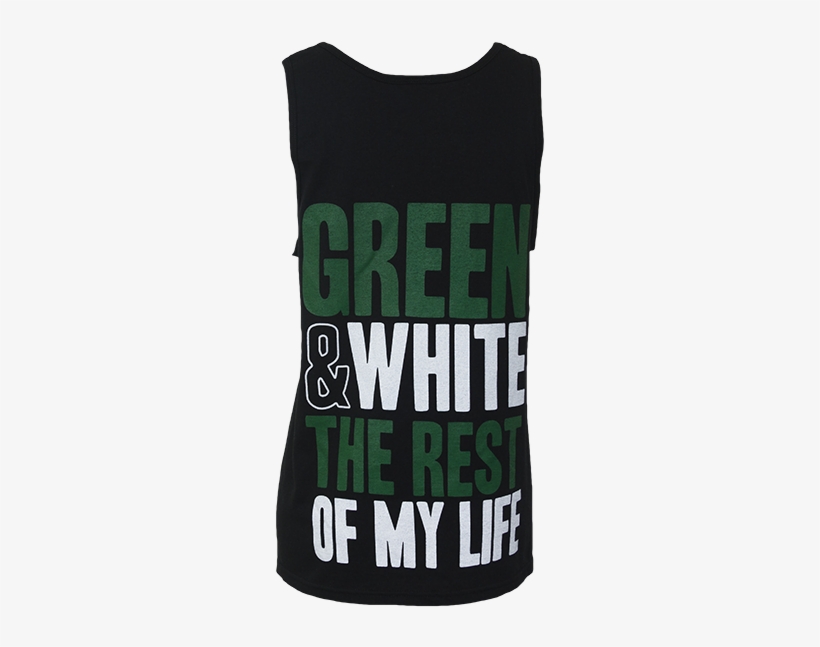 We Will Always Be Green And White - Active Tank, transparent png download