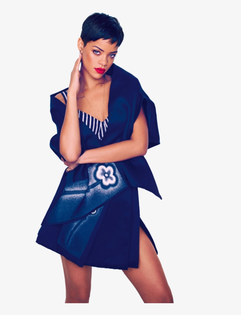 Rihanna Png Clipart - Rihanna Elle Magazine Cover, transparent png download