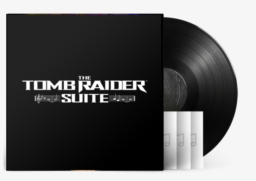 Croft And The World Of Tomb Raider, Nathan Mccree Wrote - Phonograph Record, transparent png download