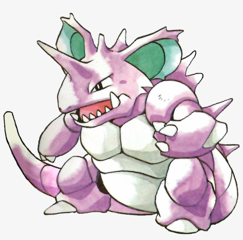 656kib, 860x808, 034nidoking Rg - Trading Cards Pokmon - Nidoking 45/108 - Holo - Evolutions, transparent png download