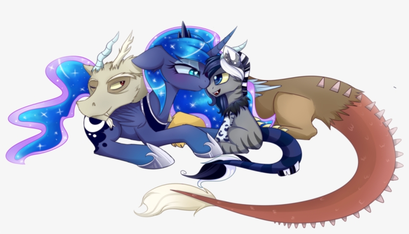 New Family By Magnaluna - Draw My Little Pony Family, transparent png download