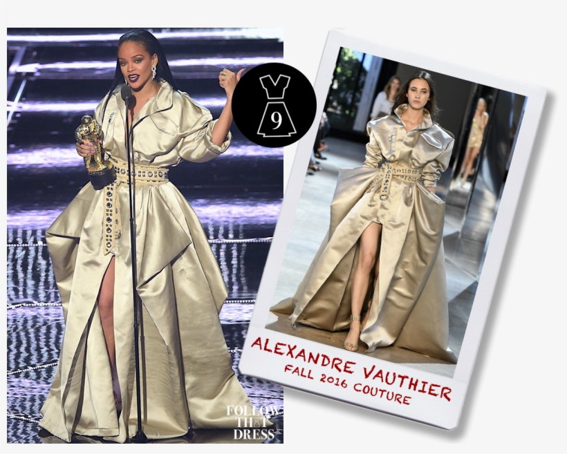 Rihanna Vaulthier - Alexandre Vauthier Rihanna Dress, transparent png download
