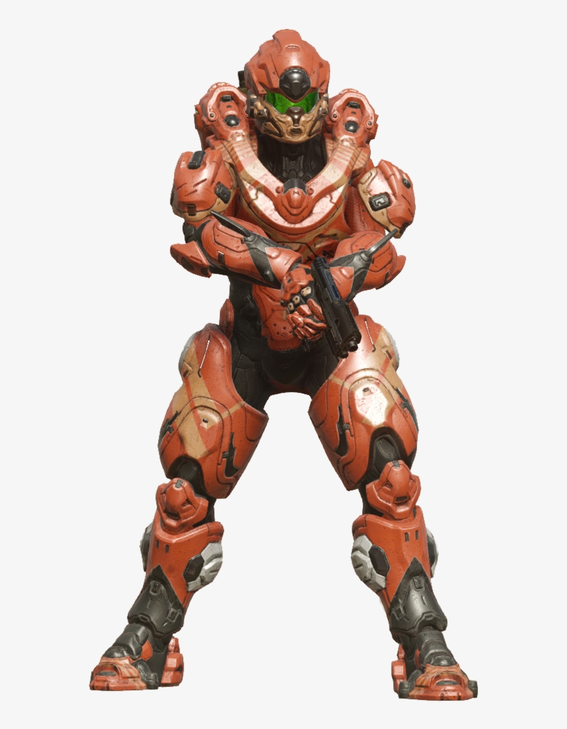Teishin Actually Has A Little Mustache On It - Halo 5 Teishin Armor, transparent png download