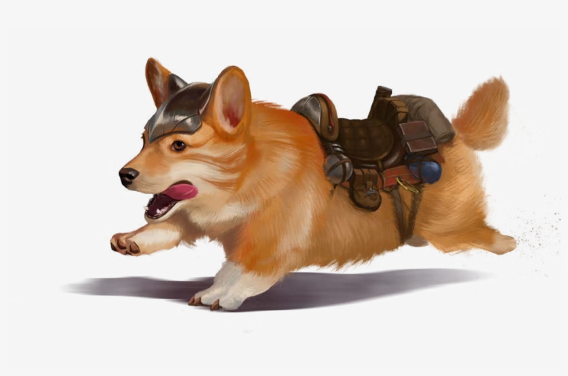 Post - D&d Corgi Mount, transparent png download