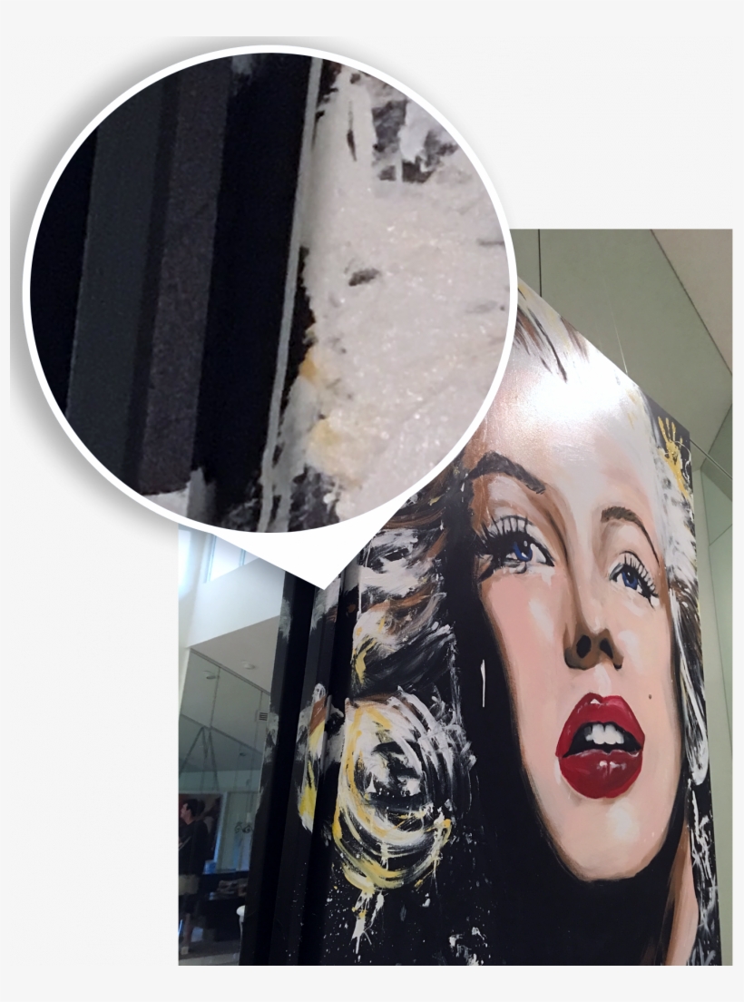 The Sidewall Is Purposely Kept Low So That The Brushstrokes, - Modern Art, transparent png download