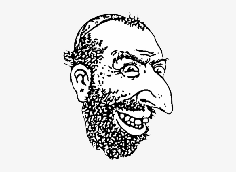 These Jews Have Such A Hateful God, Wow - Jew Caricatures, transparent png download