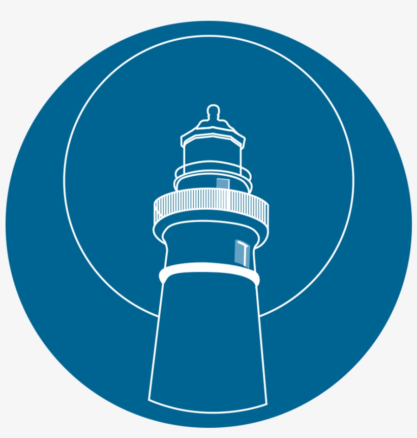 Stlb Logo Outline Of A Lighthouse Inside A Blue Circle - Csa Mark, transparent png download