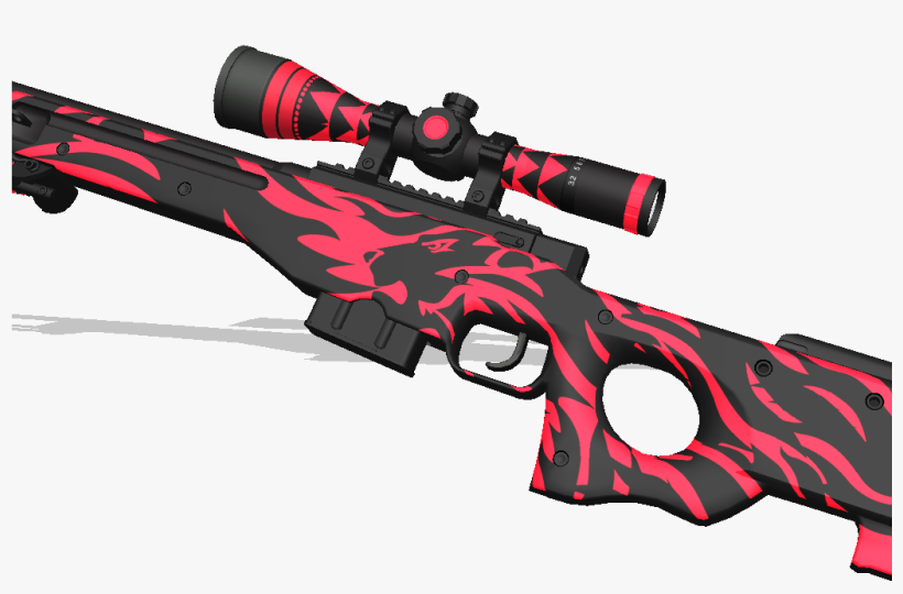 Awp Red Lion - Silo Sniper Starter Pack, transparent png download