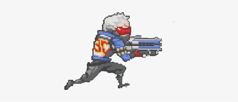 Soldier 76 Sprays - Assault Rifle, transparent png download