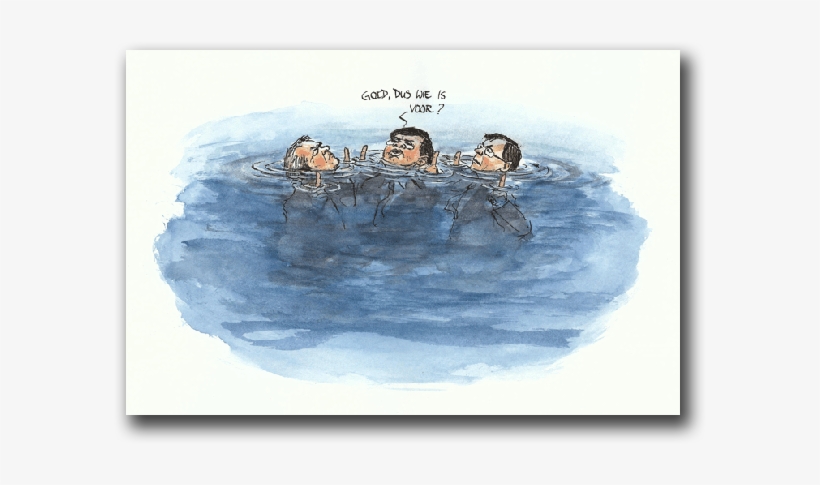 Cartoon 2009 Week - Hoofd Boven Water Houden, transparent png download