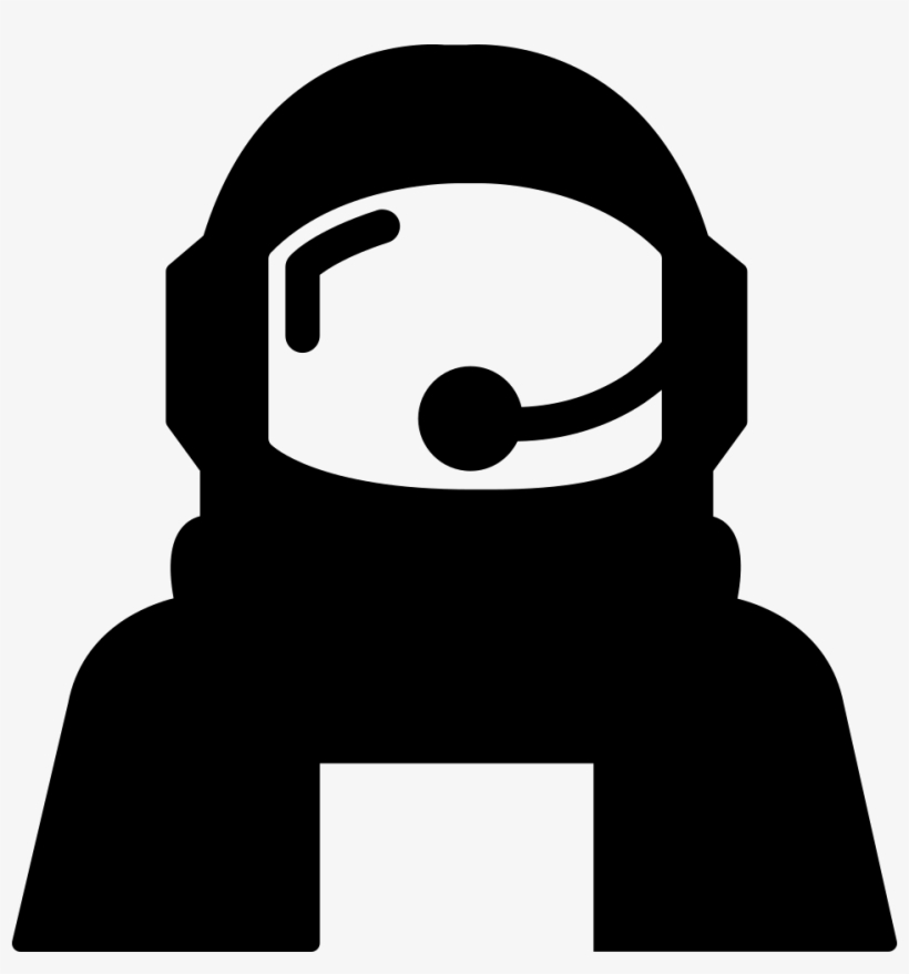 Astronaut Helmet Protection For Outer Space Comments - Astronaut Helmet Icon Png, transparent png download