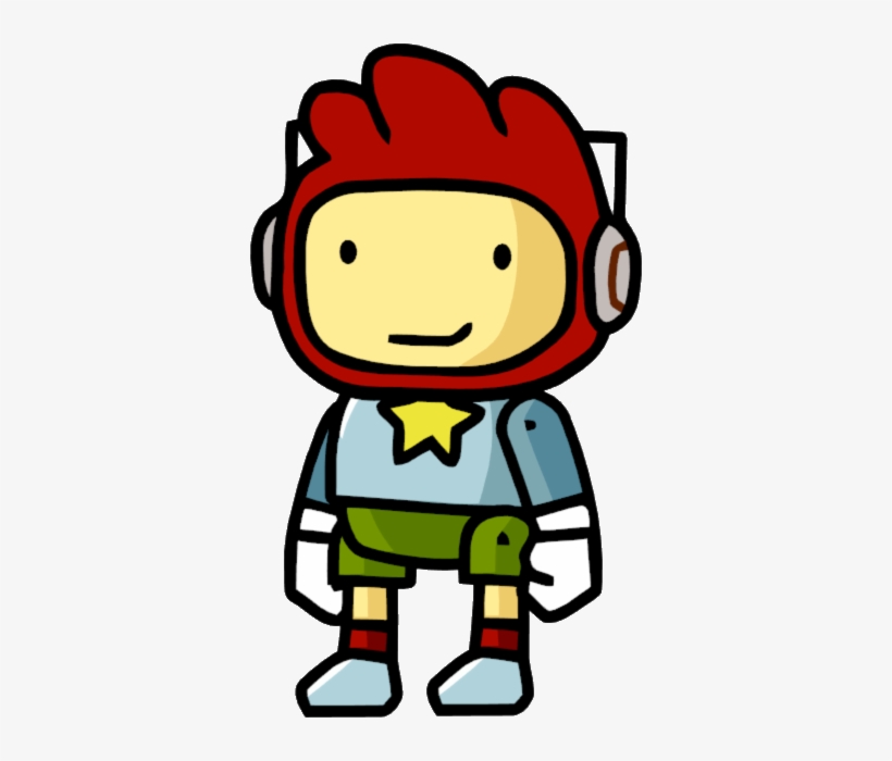 Doodlebob And Maxwell Are Pretty Evenly Matches - Maxwell From Scribblenauts, transparent png download