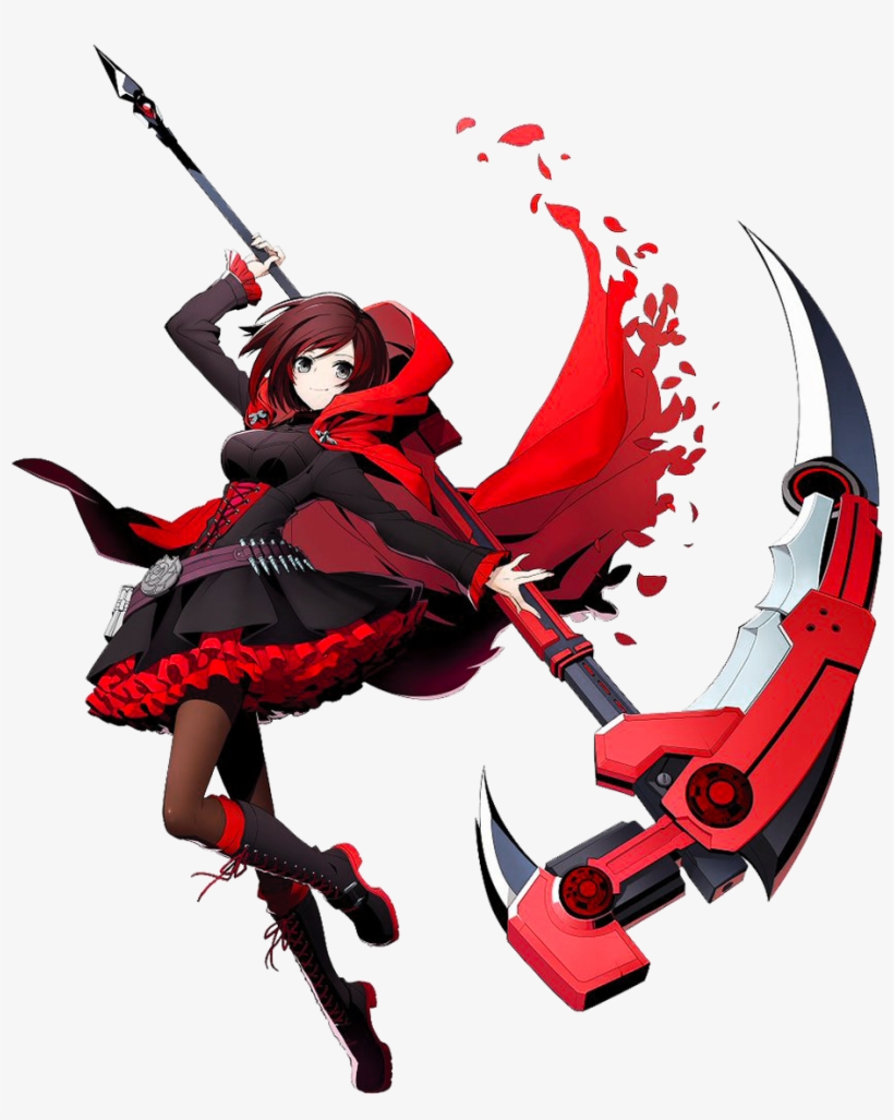 Ruby Rose - Blazblue Cross Tag Battle Character Portraits, transparent png download
