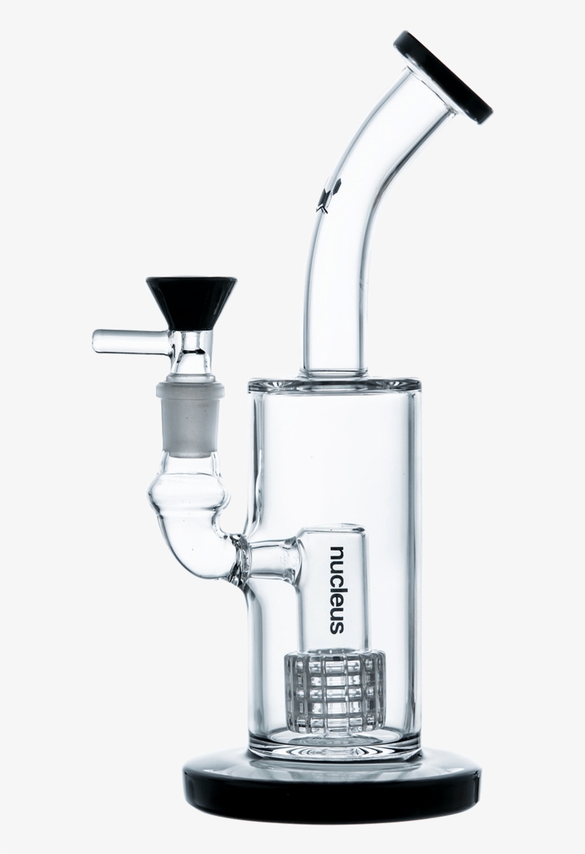 Black Leaf 4-arm Perc Bong With Ash Catcher - Bong, transparent png download