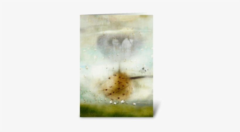 Hipstabird Series Greeting Card - Leaning Into The Light, transparent png download