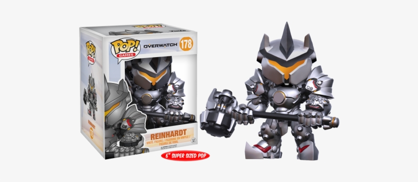 Vinyl Reinhardt - Funko Pop Games: Overwatch - Reinhardt 6, transparent png download