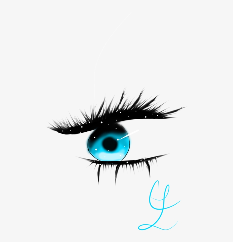 Kawaii Eye - Eyelash Extensions, transparent png download