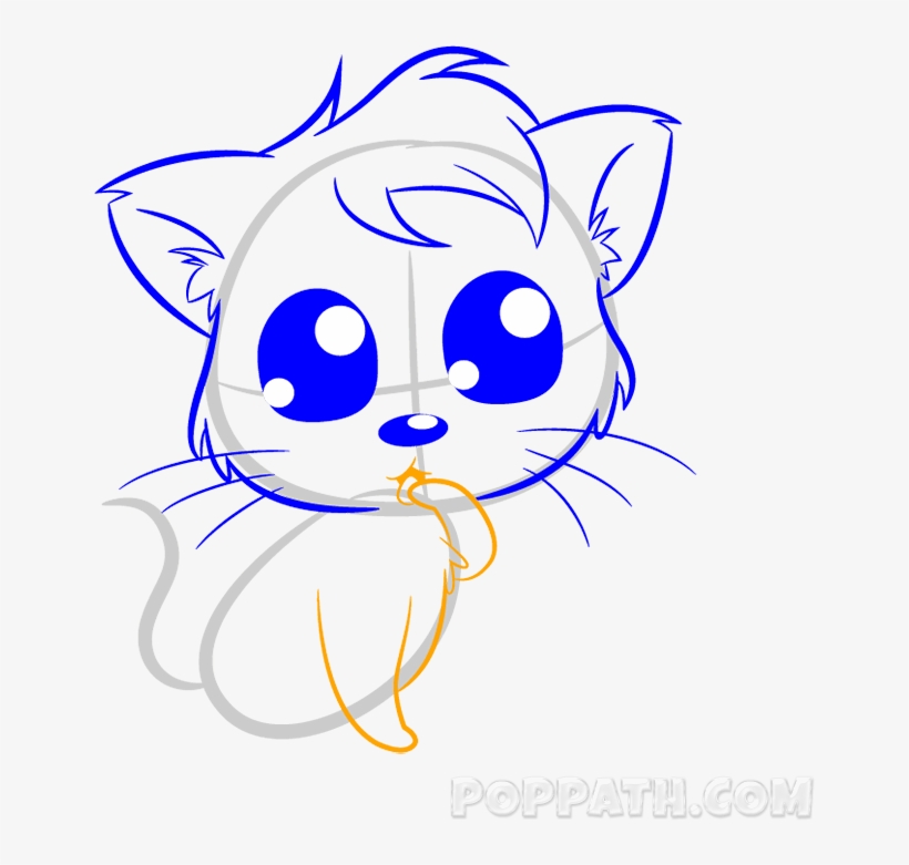 To Set Off Its Adorability, It's Complete With A Fluffy - Kitten, transparent png download