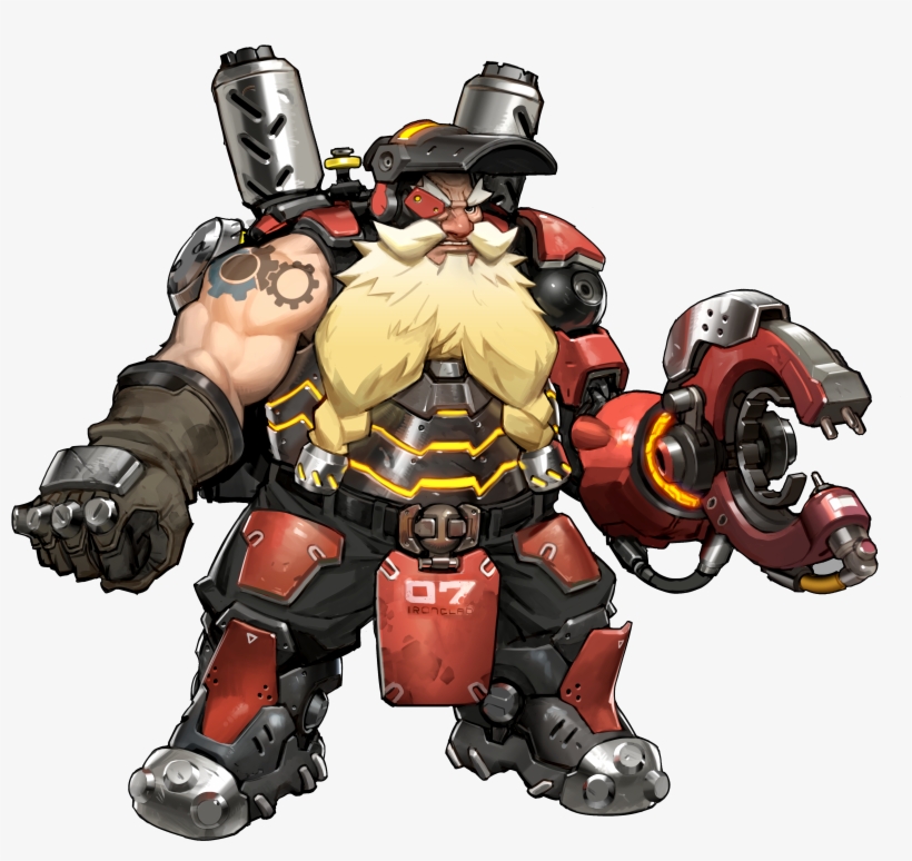 Reinhardt Reference 2 - Overwatch Torbjorn, transparent png download