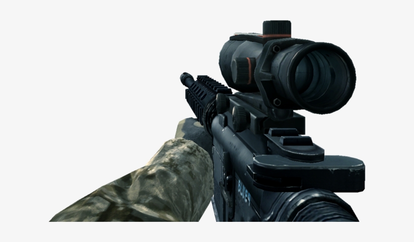 Cod 4 M4a1 Acog, transparent png download