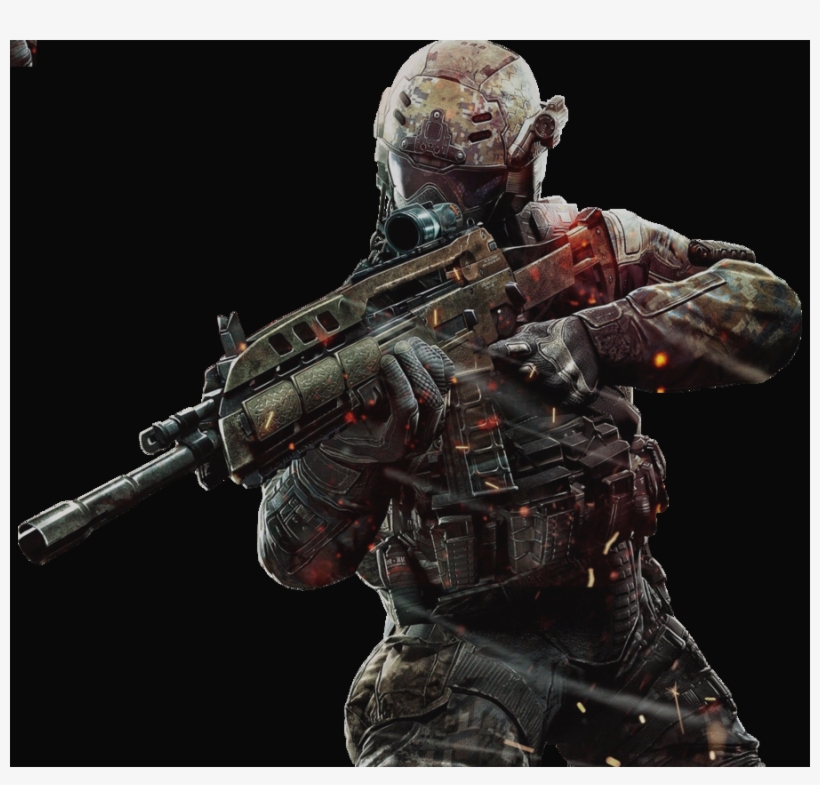 Blackops2 Bo3 Sniper Clipart No Background - Black Ops Battle Royale, transparent png download
