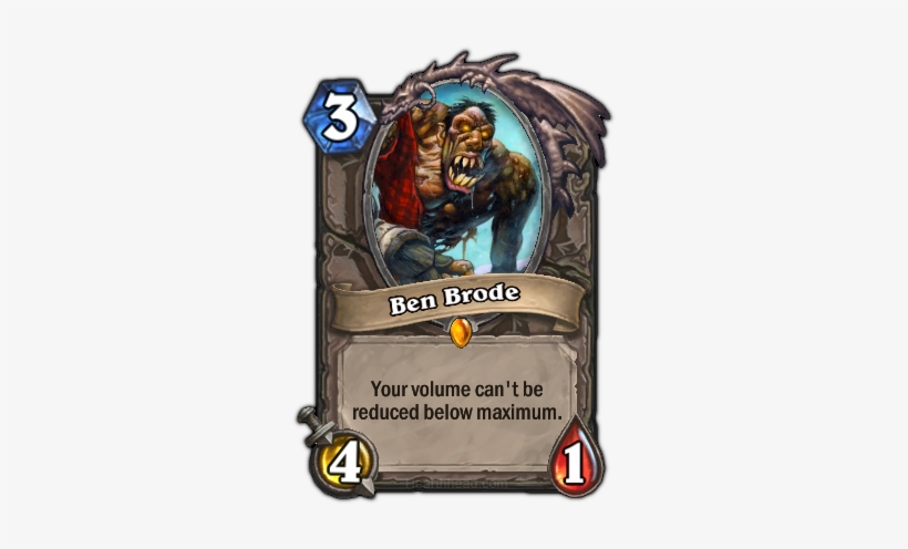 How Overpowered Are The Hearthstone Devs - Hearthstone One Night In Karazhan Barnes, transparent png download