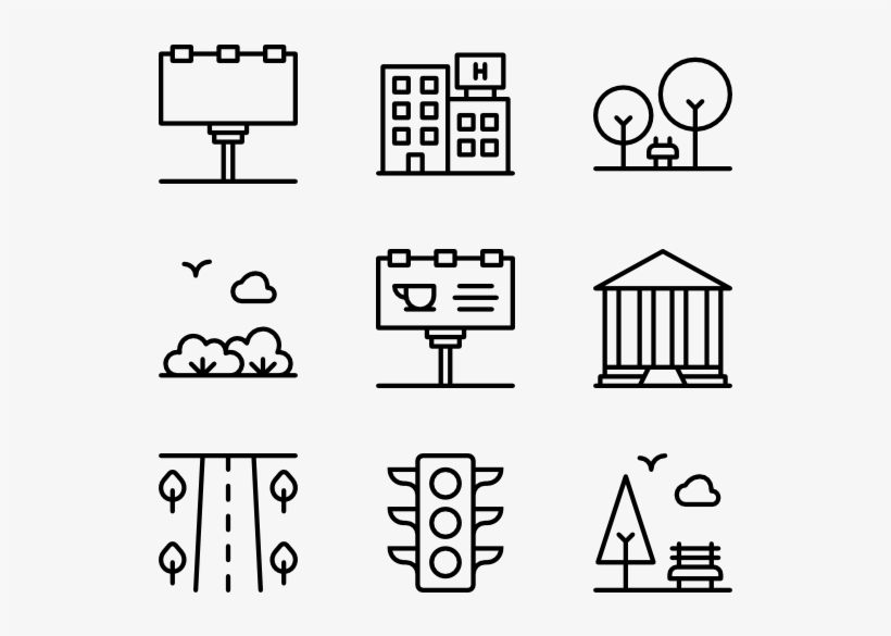Cityscape - Manufacture Icon, transparent png download