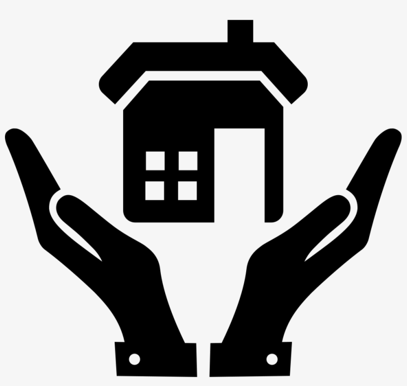 Open Hands And A Home Comments - Manos Abiertas Vector Png, transparent png download