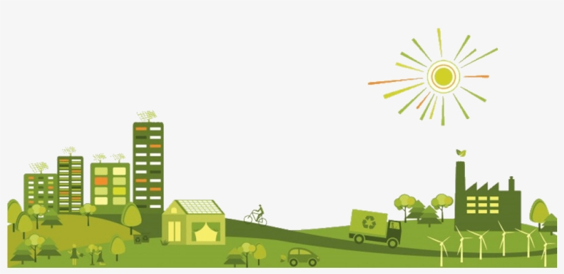 Green-cityscape - Swachh Bharat Summer Internship 2018, transparent png download