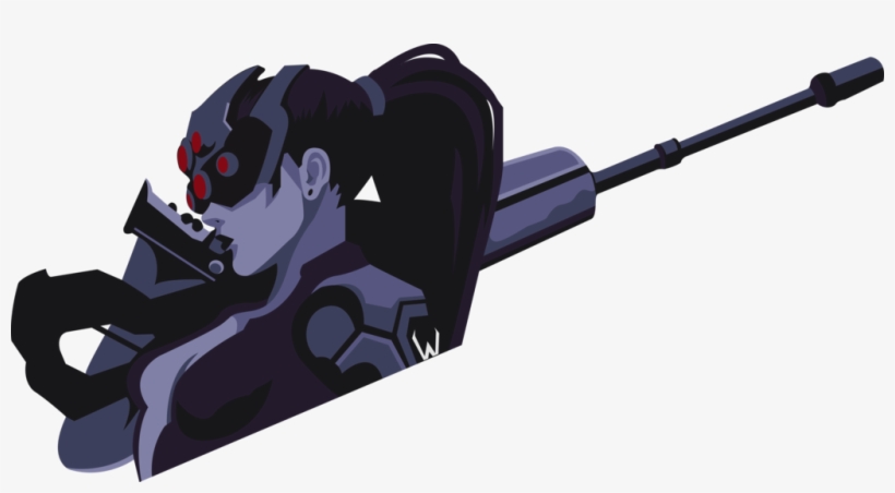Jpg Royalty Free Download Widow Spray By Bloodyhell - Overwatch Widow Sprays, transparent png download