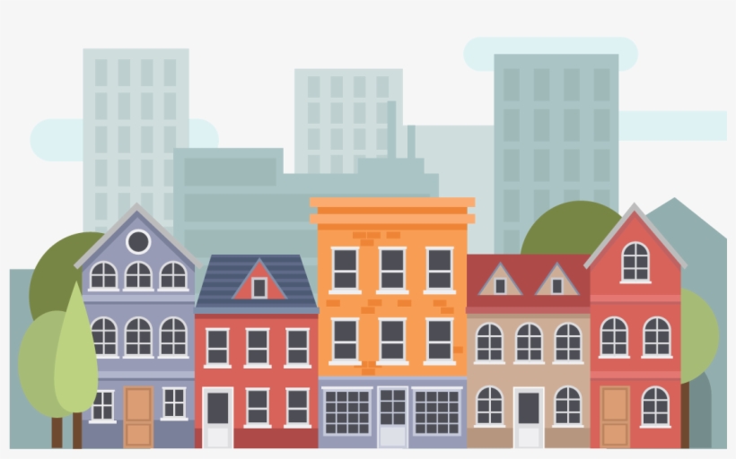 Cityscape - Real Estate, transparent png download