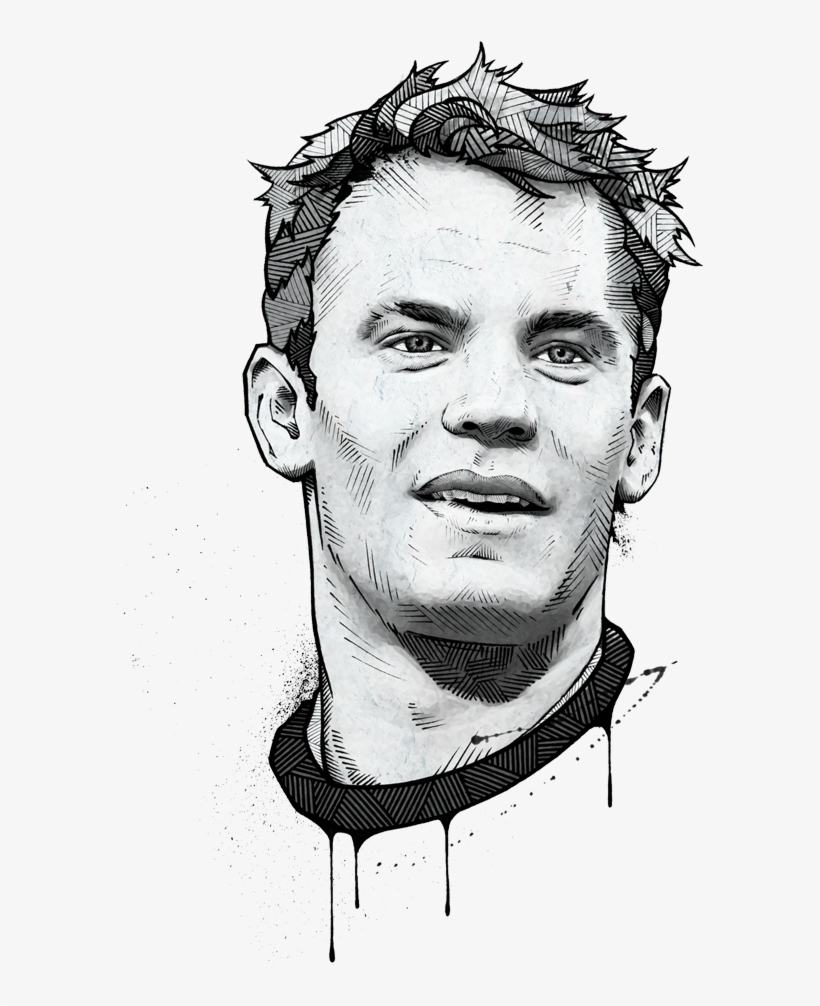 Clipart Espn Magazine Portraits On Behance - Sketch, transparent png download