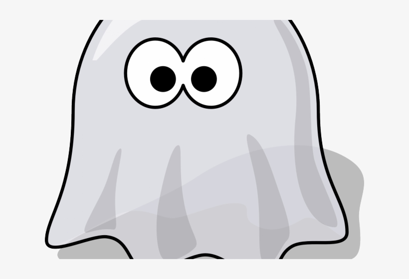Drawn Ghostly - Cartoon Ghost, transparent png download