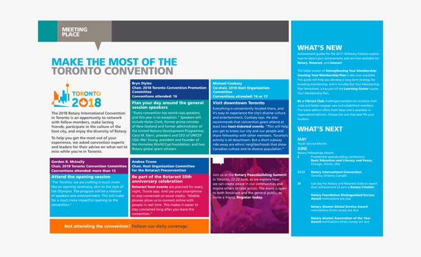 Rotary Convention De Toronto, transparent png download