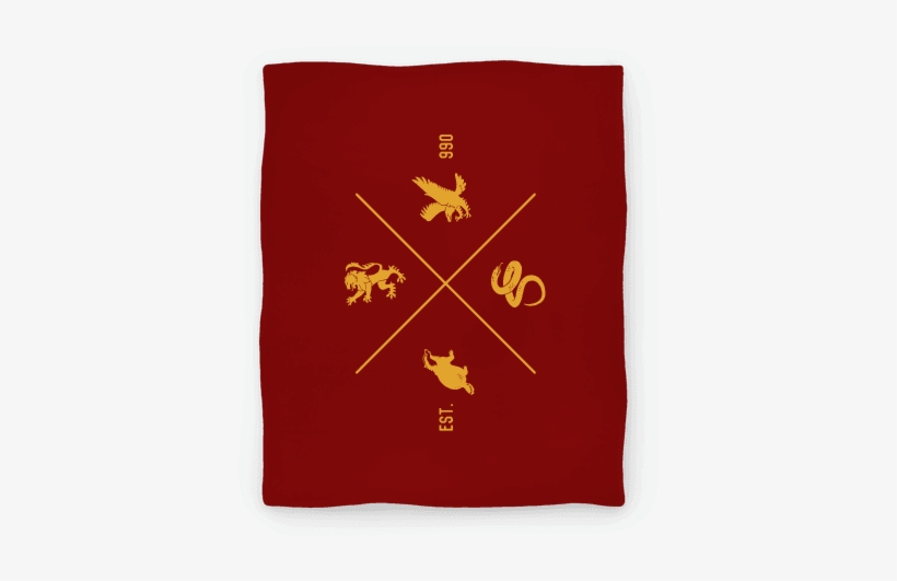 Hogwarts Crest Blanket Blanket - Blanket, transparent png download