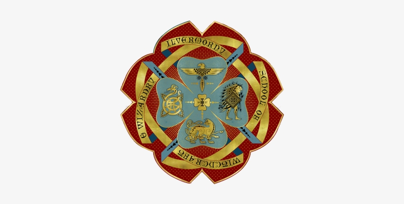 Ilvermorny Crest 4 - Ilvermorny School Of Witchcraft And Wizardry, transparent png download