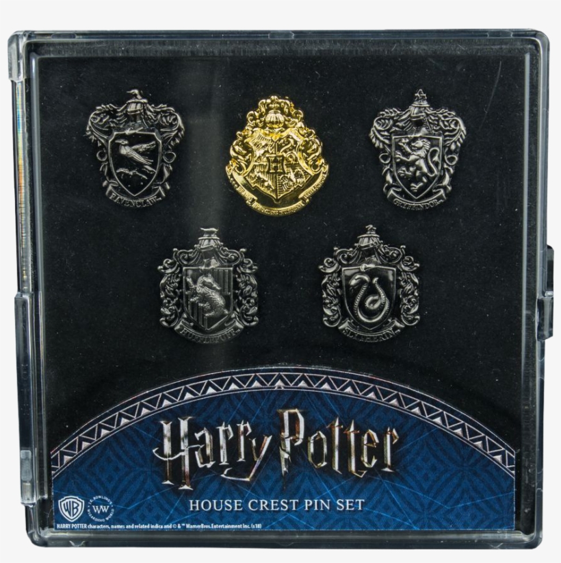 Hogwarts House Crest Lapel Pin Set - Harry Potter / O.s.t. Vinyl Record, transparent png download