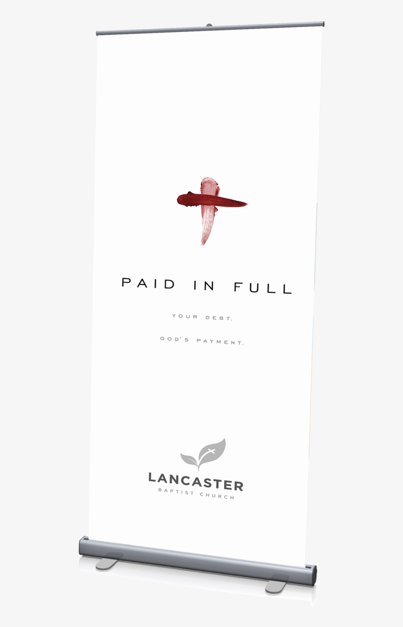 Paid In Full Banner 3'x6 - Paid In Full, transparent png download