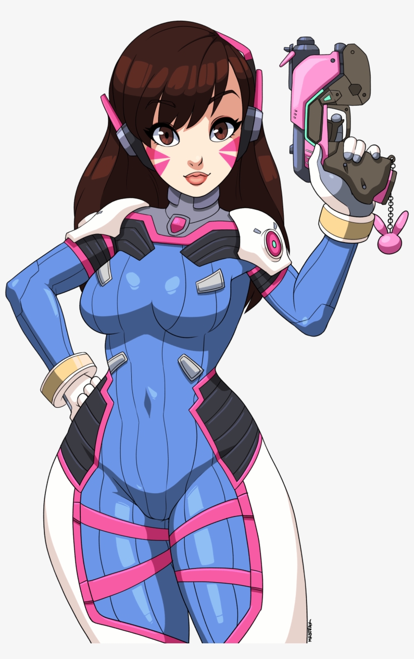 Author Comments - D - Va - Overwatch D Va Thick, transparent png download