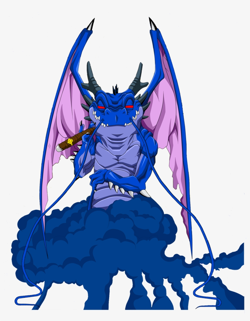 Shenron Del Humo Negro - Dragones De Dragon Ball Gt, transparent png download