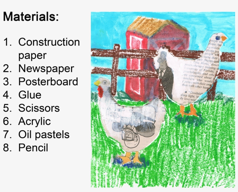 Art Lesson For Kids, Farm Animals - Farm Art Lessons, transparent png download