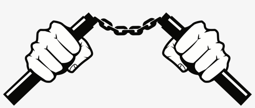 Nunchaku Computer Icons Drawing Domain Name Chain - Nunchaku Black And White, transparent png download