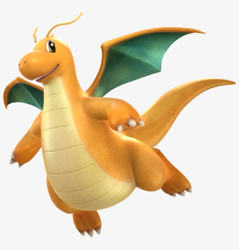 Support Dragonite - Dragon Type Pokemon Png, transparent png download