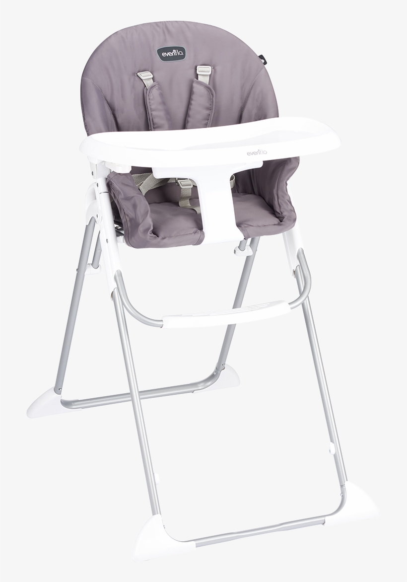 Clifton High Chair & - Evenflo Clifton High Chair (smoke Grey), transparent png download