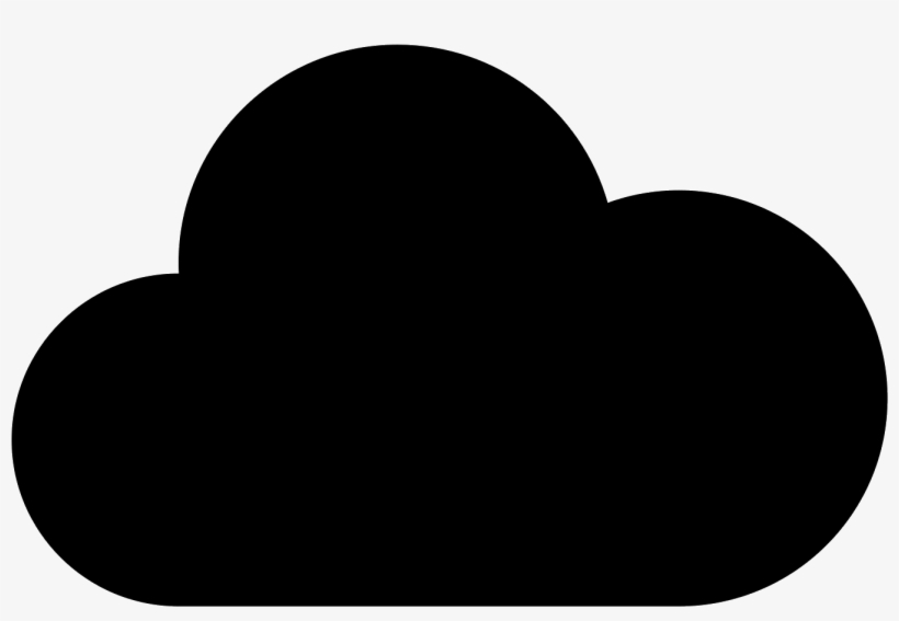 It Is A Very Simplified Looking Cloud - Cloud Computing, transparent png download