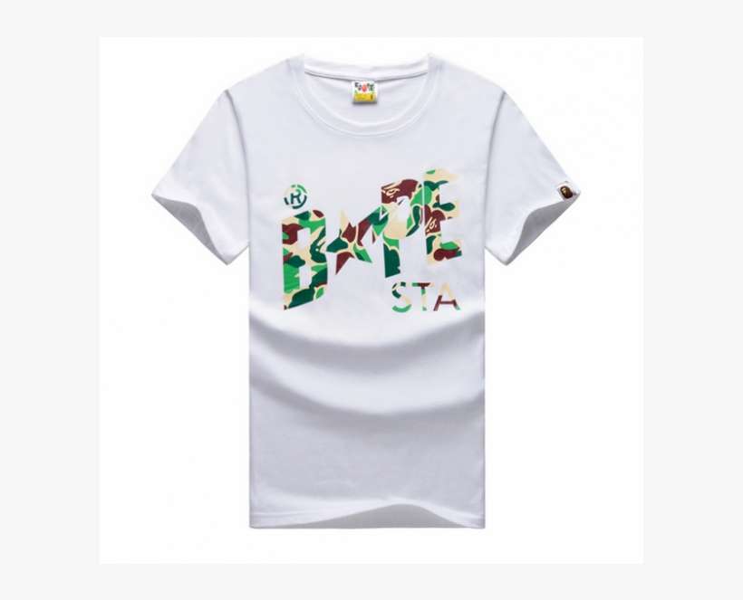 A Bathing Ape Bape Camo Sta T - T-shirt, transparent png download